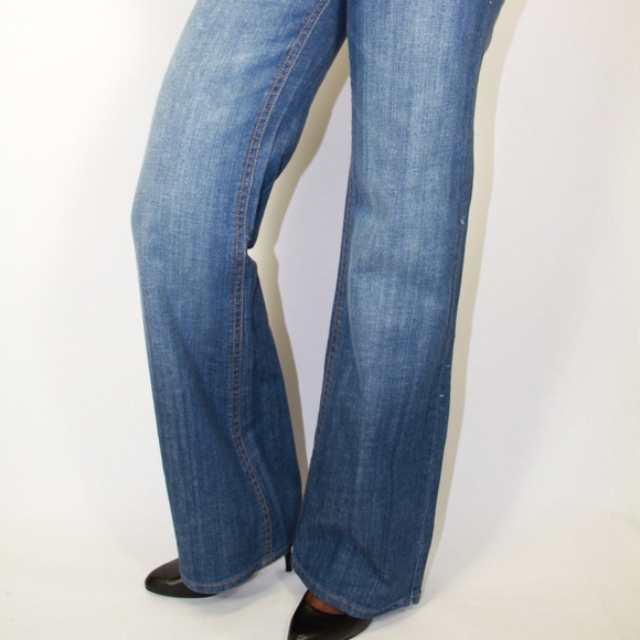 Soundgirl Mid-Rise Wide Leg Denim - Picture 2 of 5
